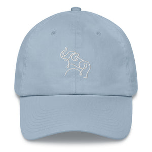 light blue elephant hat
